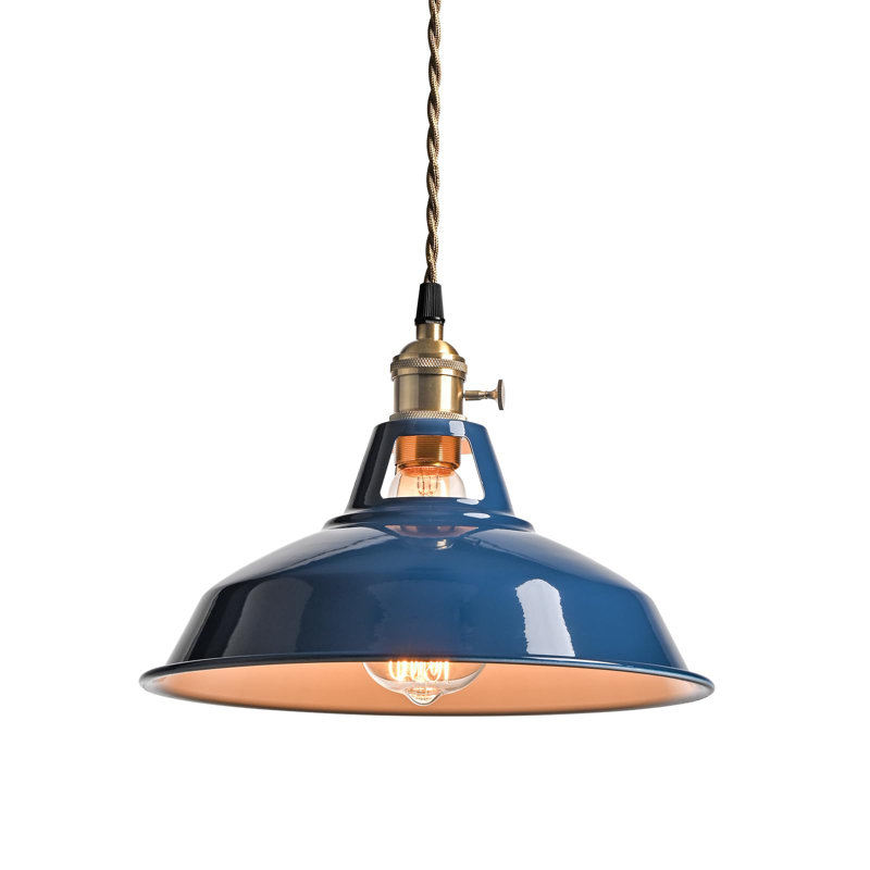 Luminaire suspendu moderne avec abat-jour de grange
