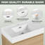 Meuble-lavabo moderne 30 po avec 2 tiroirs, meuble-lavabo moderne pour petites salles de bain-1492240085