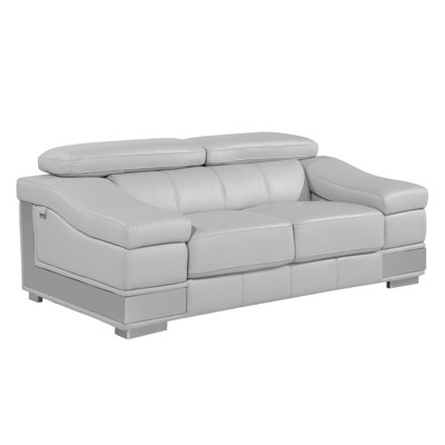 Aiela Top Grain Italian Leather Sofa