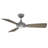 Mykonos 52" 3 - Blade Outdoor/Indoor Smart Ceiling Fan with Remote Control and LED Light Kit Included, Works With Alexa and iOS or Android App-124301847-124301845