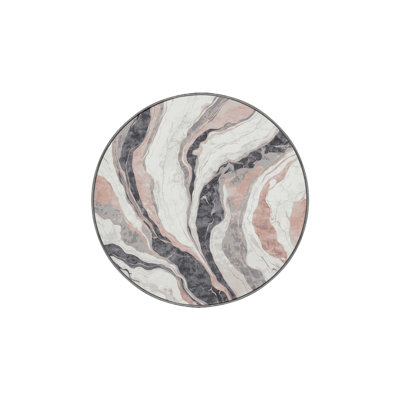 Machine Washable Gray Area Rug