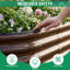22 po de hauteur surélevé 4 po x 2 pi pour plantes de jardin (2 pièces)-131378442