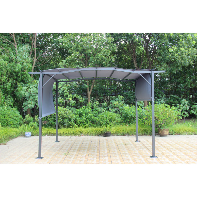 San Remo Sliding pergola 2.75x3.66m, Grey