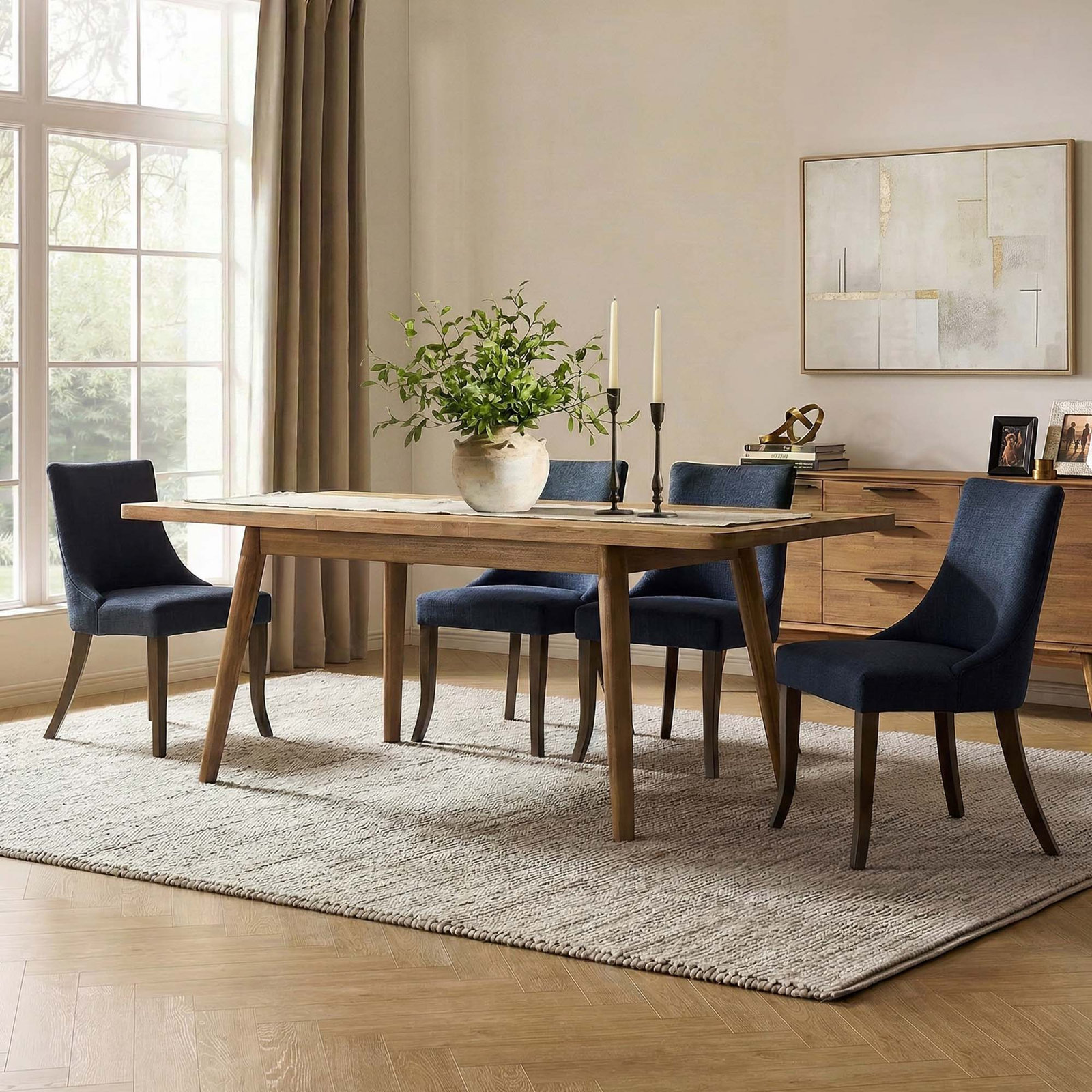 Etna Dining Chair, Flannigan Blue