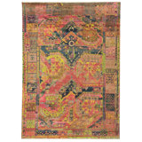 Silk Treasures One-of-a-Kind Rectangle 9' X 12'8" Area Rug