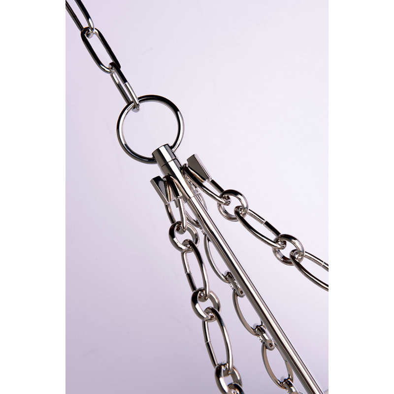 Burdett 4 - Light Pendant, Polished Nickel