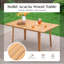 Table de salle à manger en bois