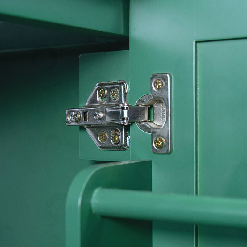 Gurdarshan with Sink, Built-In Door Shelf, Green