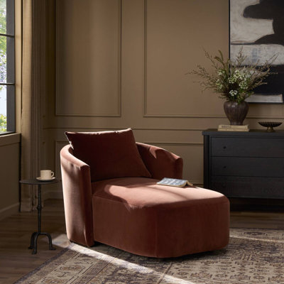 Chaise longue rembourrée Mirage