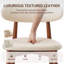 Chaise d'appoint rembourrée en bois massif-1282289213