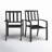 Metal Outdoor Stacking Dining Armchair