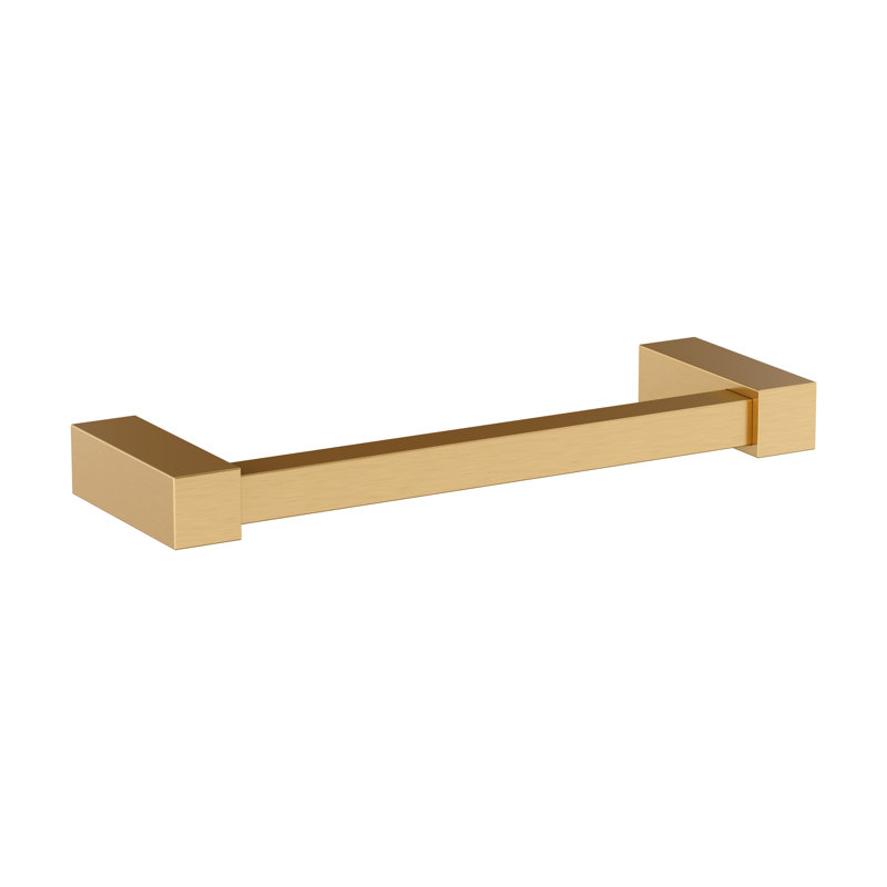 Barre à serviettes murale Monument, Champagne champagne, H 8,88 po x l 8,88 po x P 2,75 po
