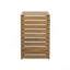 Table de bout en C brun