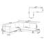 Rupakus 225cm Wide L-Shaped Patio Sectional-1187860074