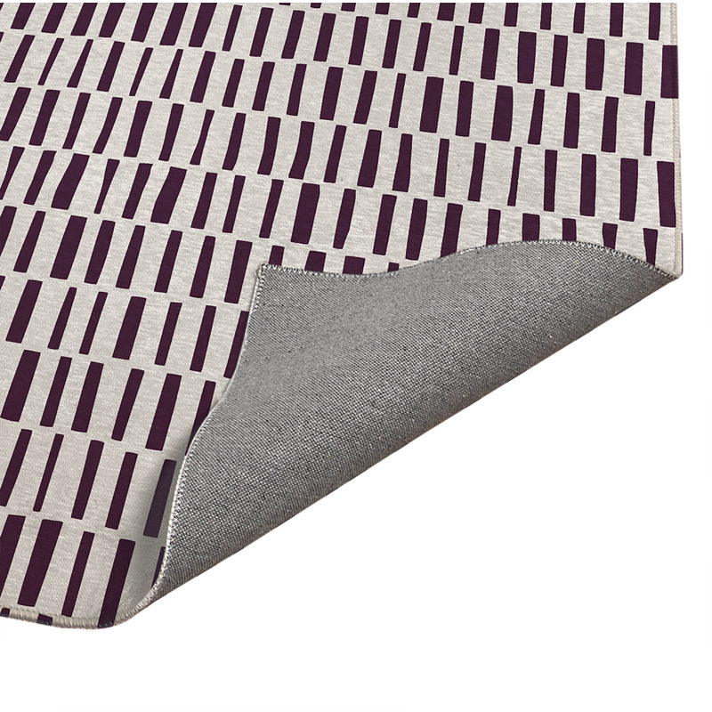 Tapis de cuisine Flat Attack, Aubergine, Rectangulaire 2 pi x 3 pi