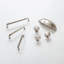 Poignée à poignée Cottage Collection - 5-1 / 16 po - Centre à centre - nickel satiné - Quincaillerie de ferme pour tiroirs et armoires (ensemble de 1)-91038635-117479220-129083066
