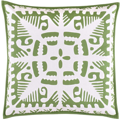 Knight Wood Kit Kemp x Annie Selke Knight Wood Cutwork Lapis Sham