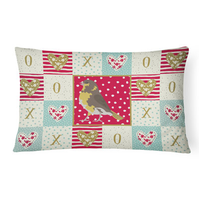 Patchwork Outdoor Throw Pillow