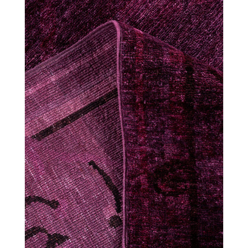 Overyed One-of-a-Kind Rectangle 8'1" X 10'3" Hand Knotted Area Rug