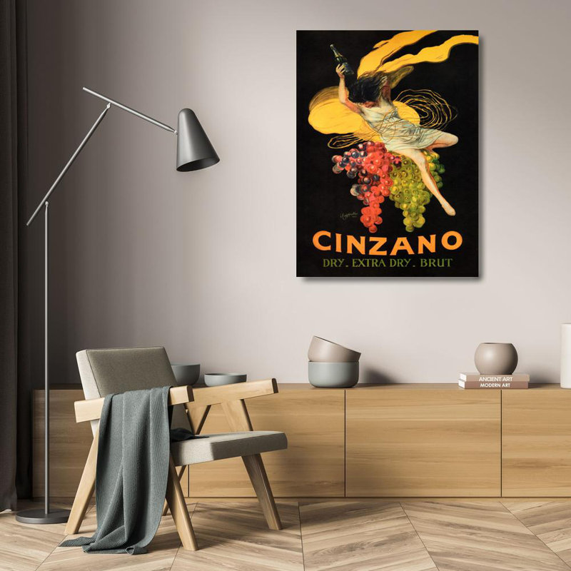 Asti Cinzano, H 24 po x l 18 po