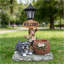 Statue jardinière Schnauzer