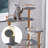 Trimmable Cat Scratching Post Carpet Covered 78.7”X15.8” Self-Adhesive Cat Tree Shelves Replacement Parts Mat Cat Scratcher For Cat Tree Shelves Steps Couch Furniture DIY Protector-172614470