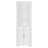 RiverRidge Somerset Tall Corner Bathroom Cabinet Storage Organizer with Doors and an Adjustable Shelf - White