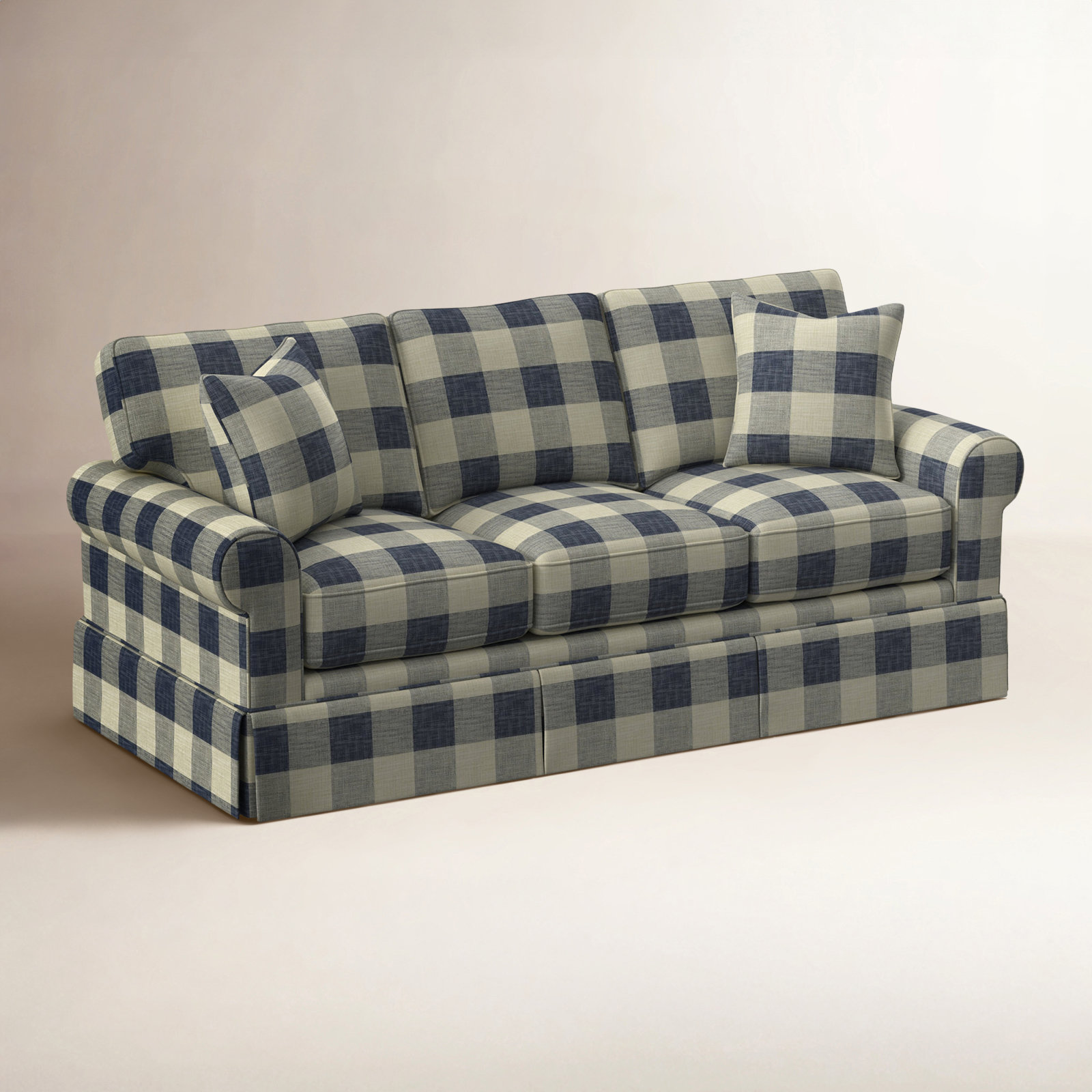 Benton 86'' Upholstered Sofa, Basic Grey; 0317-83