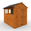 8x6w TigerFlex® Sunlit Apex Shed