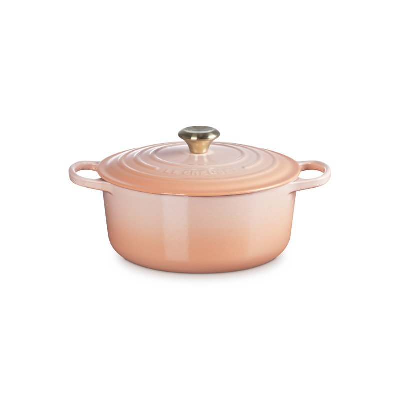 Le Creuset Enameled Cast Iron Signature Cookware Set, 5 Pc., Peche