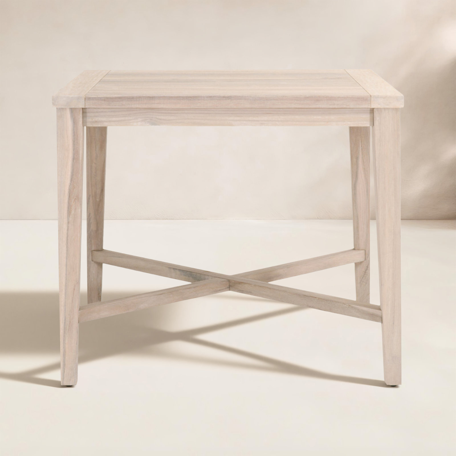 Rollins 42 " Teak Patio Dining Table