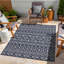 Pavillon de jardin bleu 2 pi 7 po X 7 pi 3 po Tapis intérieur / extérieur-1626458794-1626458799