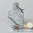 Marble And Wood Cutting Board With Knife