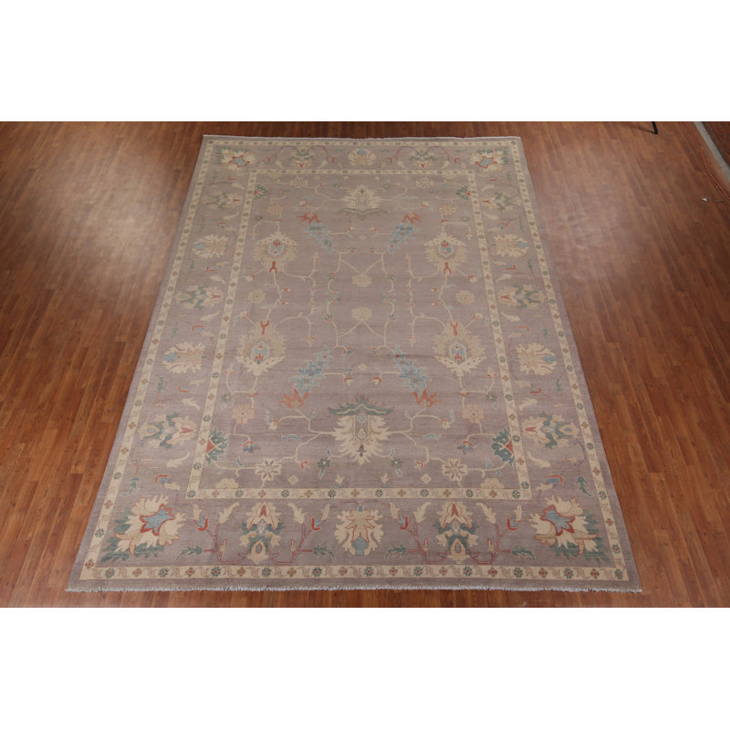 Grand tapis oriental fait à la main Oushak