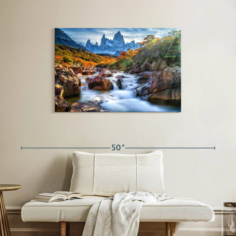 Alvord Fitz Roy River, H 26 po x l 39 po