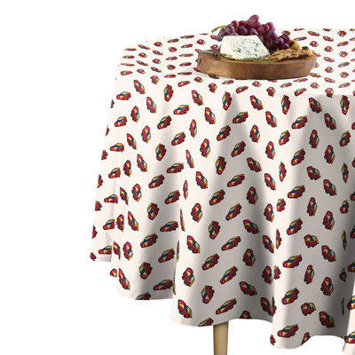 Musmi Geometric Round Tablecloth