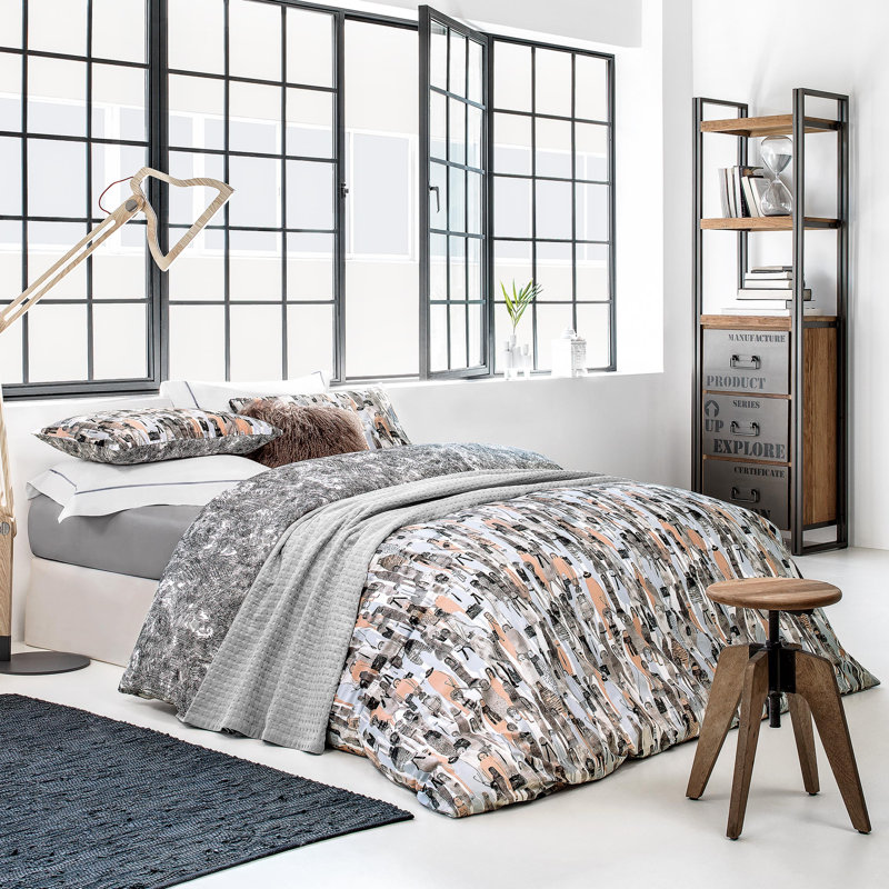 Wheely Sateen Duvet Cover, Full Duvet Cover