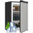 Compact Upright Freezer 3Cu.Ft Mini Freezer, Silver-98728298