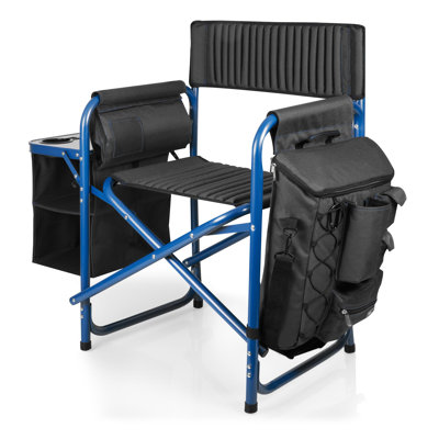 Chaise de camping d'extérieur Fusion avec table d'appoint et glacière douce
