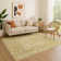Premium Machine Washable Lucchesi AMF1728 Global Rug