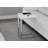 Accent Table C-shaped, End, Side, Snack, Storage Drawer, Living Room, Bedroom, Metal-1070752806-985616481