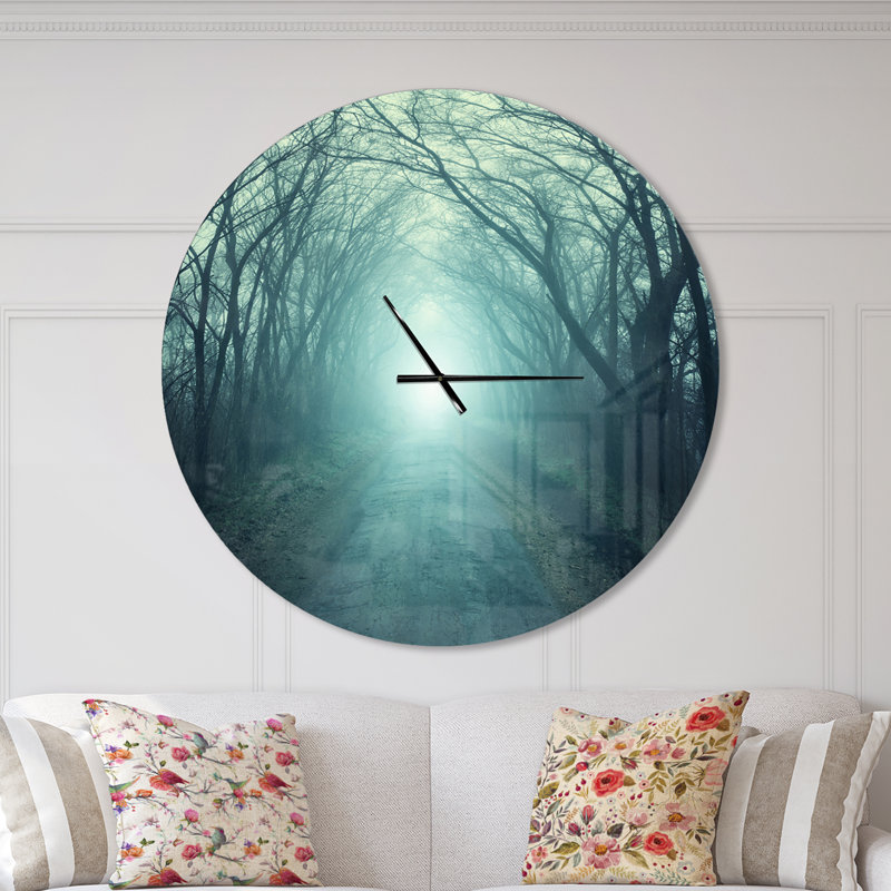 Horloge murale Swigart Farmhouse Designart, Surdimensionné