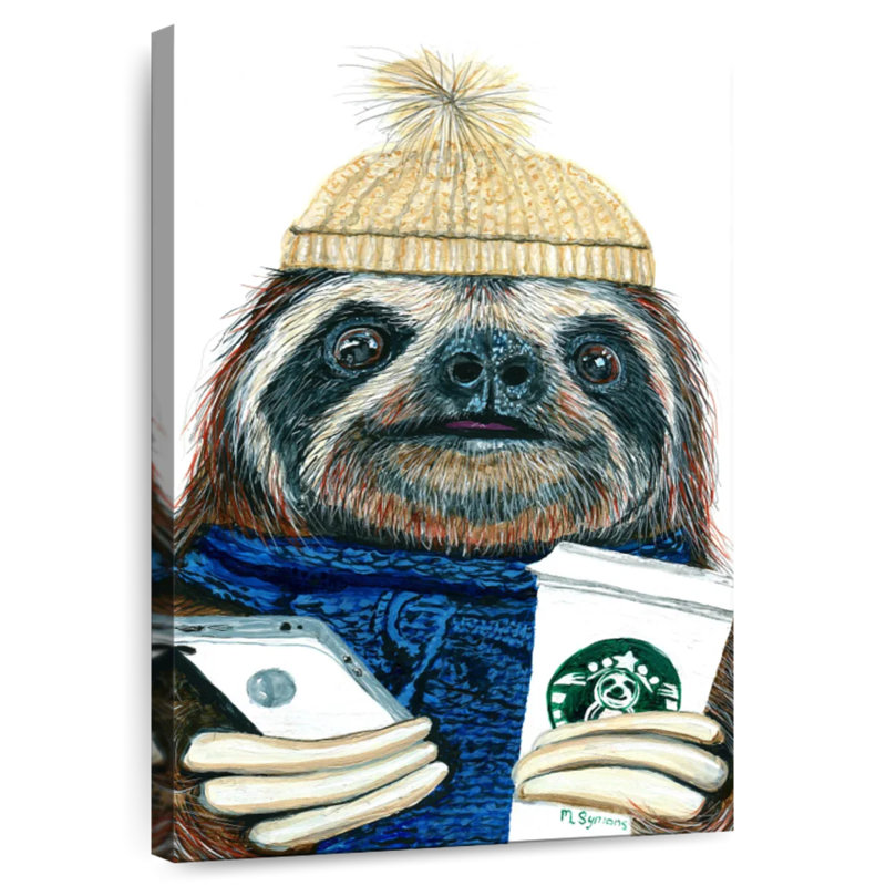 Brampt Urban Sloth, 36" H x 24" W