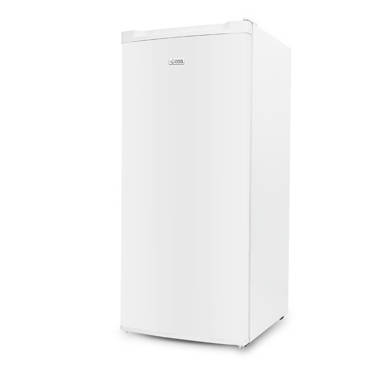 Commercial Cool Upright Freezer, Stand Up Freezer 6 Cu Ft with Reversible  Door, White