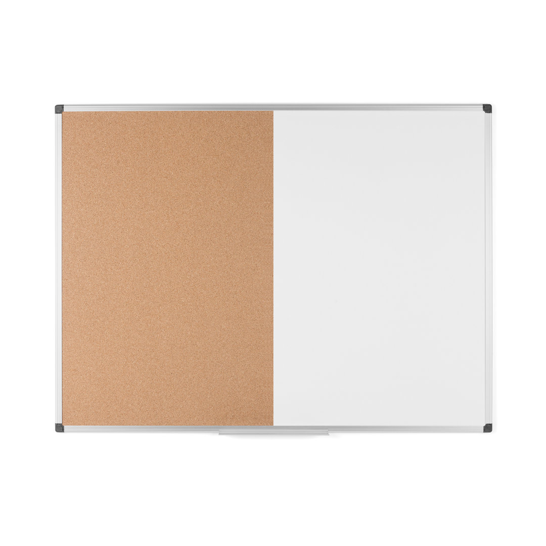 Bi-Office Maya Kombitafel Kork/Whiteboard magnetisch, 120x120cm