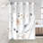 Waterproof 74" Shower Curtains With Liner Included