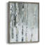 Impression encadrée «Snowy Birch III» - bois massif