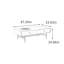 Table basse moderne avec petits appartements Modern-345410260