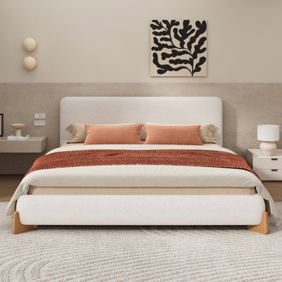 Lit tapissier Boucle