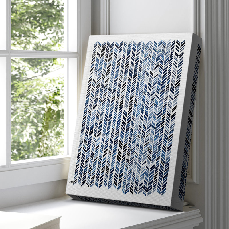 Abstract CCXXV Gallery Wrapped Canvas - Ready To Hang, 18" H x 12" W